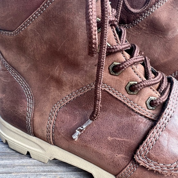 Brown Leather Men's Boots - Picture 5 of 5